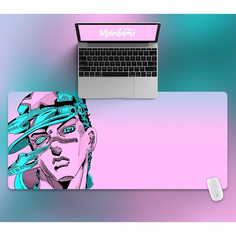 JoJo's Bizarre Adventure Mouse Pad Oversized Book Desktop Pad Custom Medium Small Office Computer Keyboard Pad