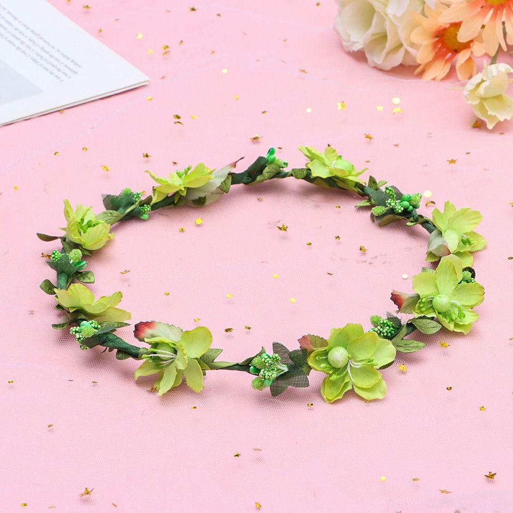 Vòng Hoa Ruy Băng Điều Chỉnh Được Thời Trang Cho Đám Cưới 1