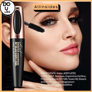 Mascara sợi 4d chống thấm nước chuốt dài và cong mi