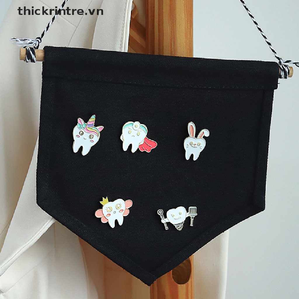 Ghim Cài Áo Hình Chiếc Răng Thời Trang