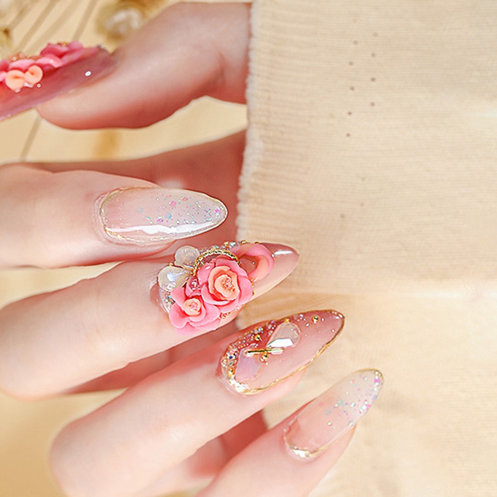 Keo 5g 4D Mềm Mại Dán Móng Tay Tạo Hình Ba Chiều Cách Nhiệt Không Mùi Dễ Sử Dụng