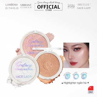 Phấn bắt sáng trang điểm lâu trôi SACE LADY ngân hà Galaxy Highlighter Powder 6g