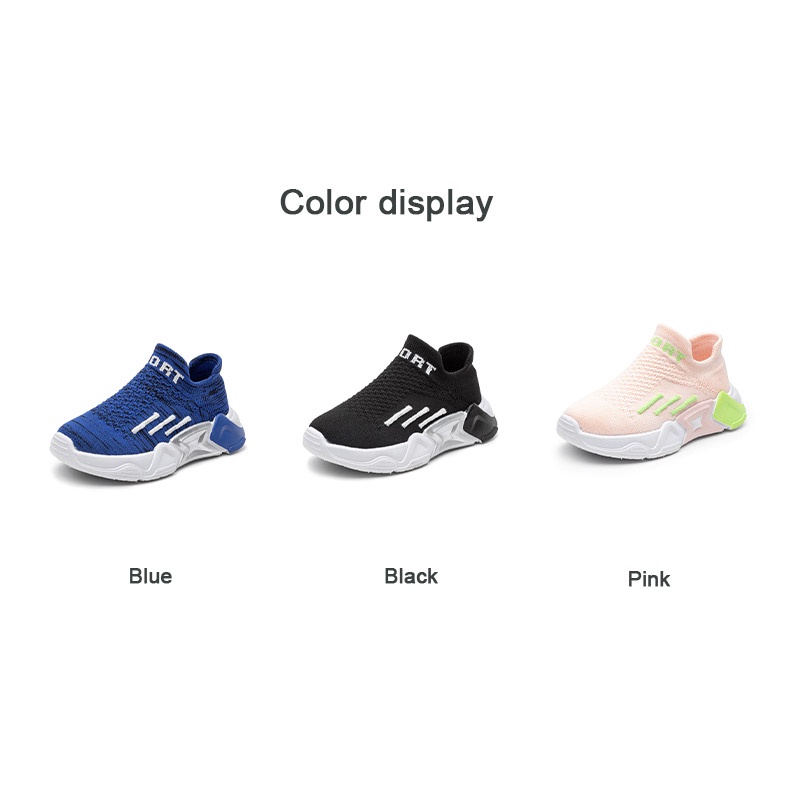 Bololo Giày Sneaker Thiết Kế Mới Thoáng Khí Năng Động Thời Trang Dành Cho Bé