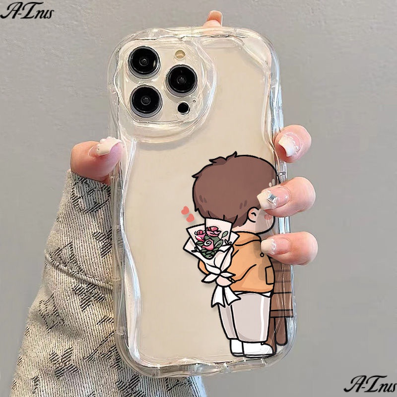 ✅Ốp Điện Thoại Mềm Trong Suốt In Hình Hoa 59NT Cho iPhone14 / 13promax 12 / 11 7 / 8plus xs / xr