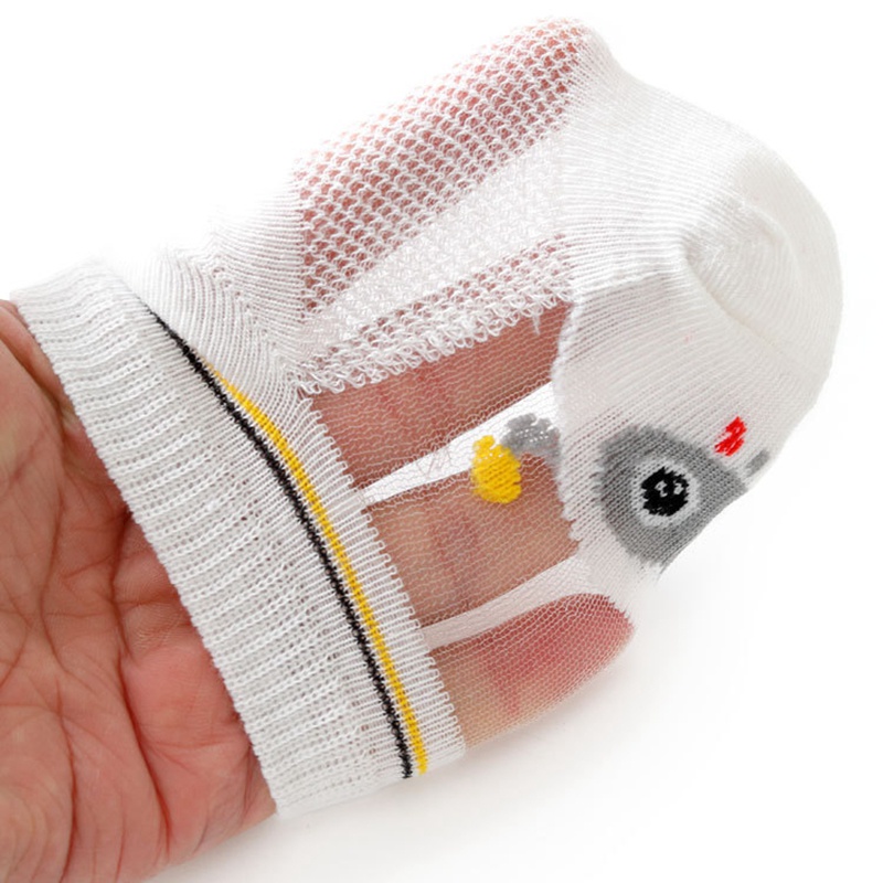 Tất Lưới Thoáng Khí In Họa Tiết Hoạt Hình Thời Trang Mùa Hè Cho Bé 1-12 Tuổi