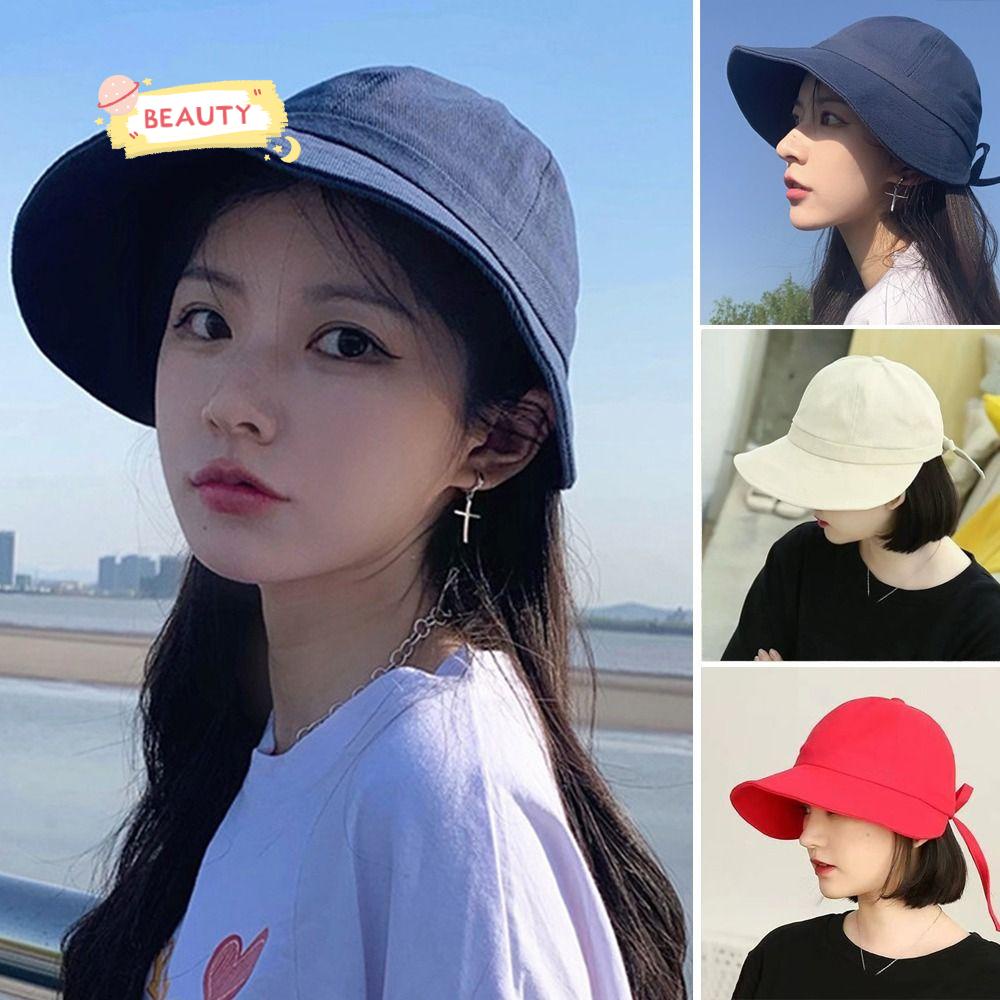 Mũ Bucket Rộng Vành Che Nắng Thời Trang Mùa Hè