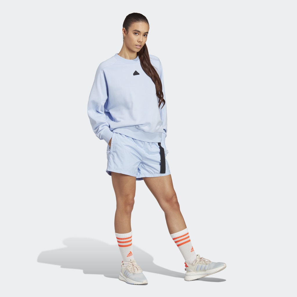 Adidas Phong cách sống Quần Short City Escape Nữ Màu xanh da trời IC0260