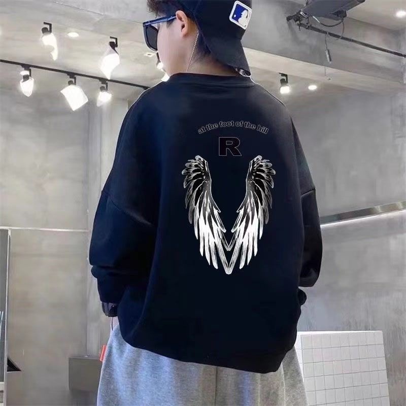 Áo Sweater Cổ Tròn Thời Trang Mùa Xuân 2023 Dành Cho Bé Trai