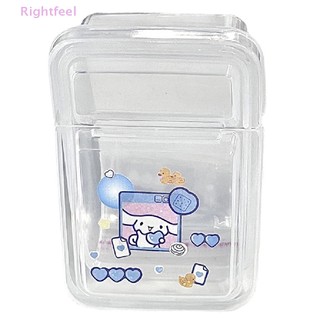 Rightfeel 1PCS Collection Container Case Plastic Transparent Storage Box Small Clear Store box With Lid jewelry Finishing Accessories New