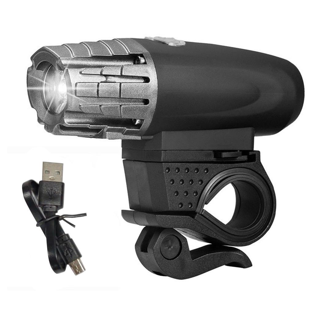 Đèn Pha LED Sạc USB Cho Xe Đạp