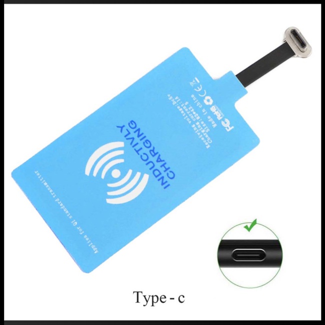 Bộ Sạc Không Dây Zevaret Loại c Tương Thích Với Iphone Android