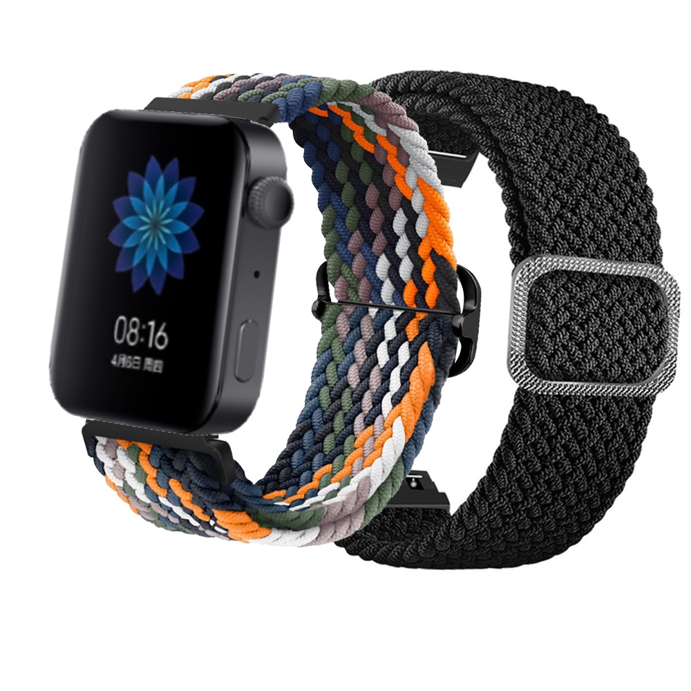 Dây Đeo Nylon Co Giãn Điều Chỉnh Được Cho Đồng Hồ Thông Minh Xiaomi Mi Watch LTE ESIM