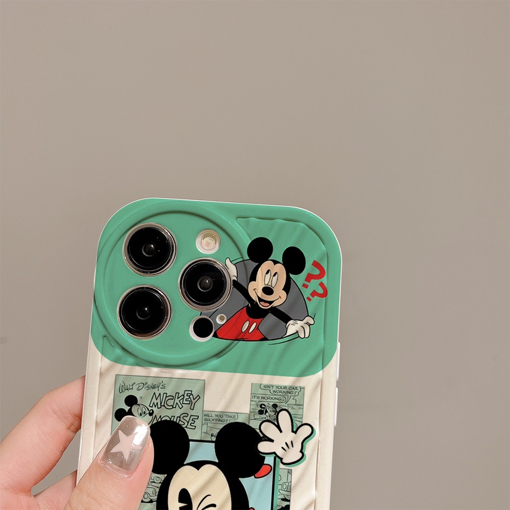 Ốp Điện Thoại TPU Mềm Chống Sốc Hình Disney mickey Minnie Cho IPhone 13 14 12 11 PRO Max Xs Max XR 7 8 Plus