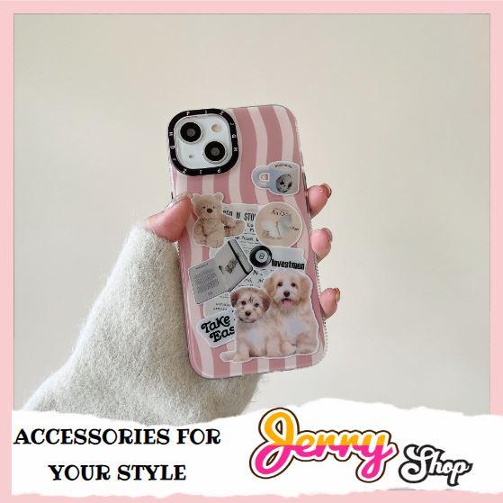 Ốp Điện Thoại Iphone Investmen Cún Con 11/12/12pro/12promax/13/13pro/13promax/14/14pro/14promax - Jerry Shop
