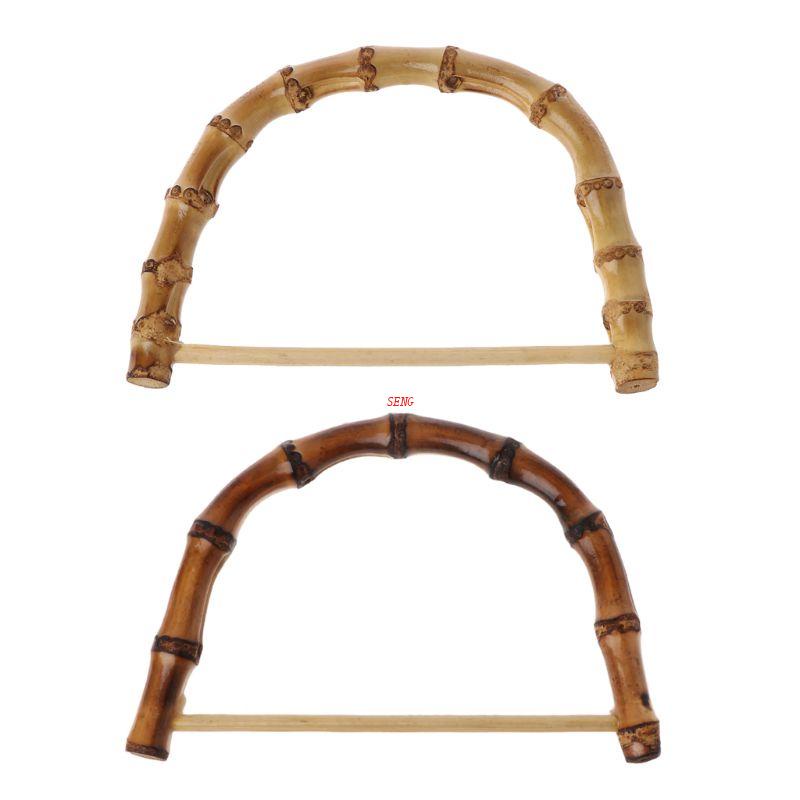 Khung Tre Hình Bán Nguyệt Dùng Làm Túi Xách Handmade DIY