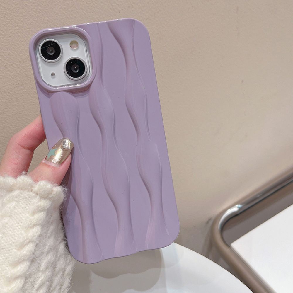 Ốp Điện Thoại TPU Mềm Chống Sốc Màu Trơn 3D Có Thể Gấp Gọn Cho IPhone 11 12 13 14 Pro Max