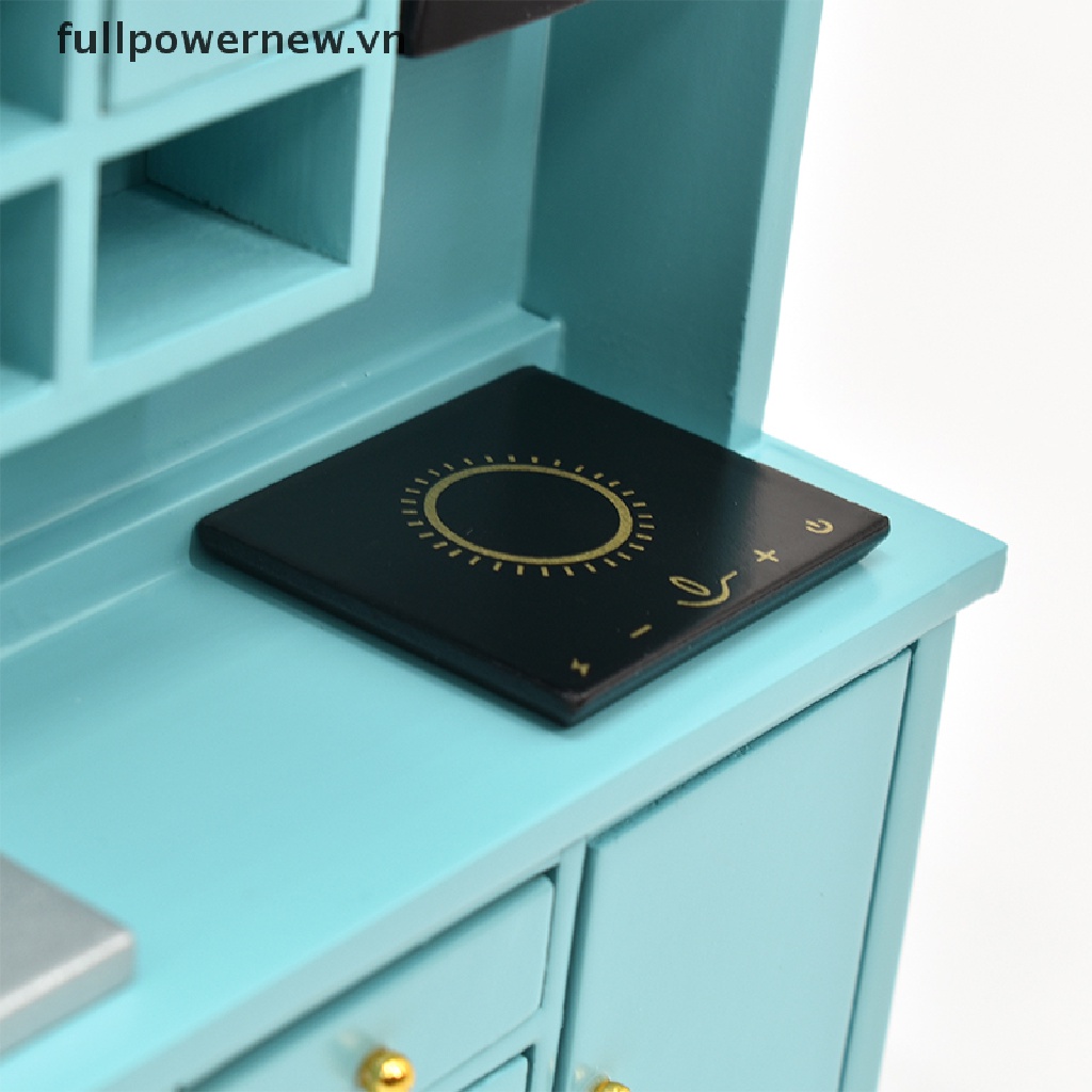 Mô Hình Tủ Bếp Mini Tỉ Lệ 1: 12 Trang Trí Nhà Búp Bê