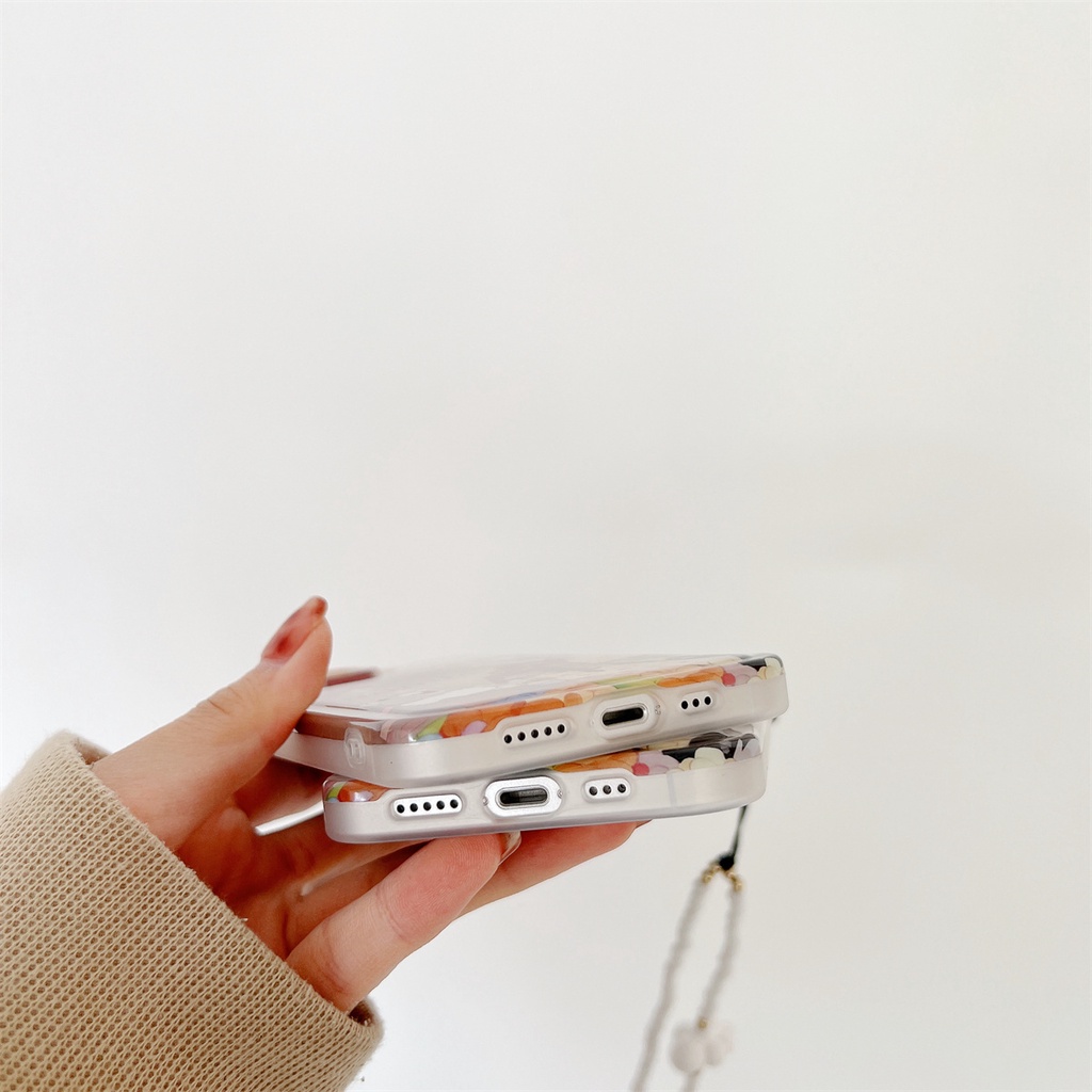 Ốp Điện Thoại TPU Dẻo Trong Suốt Họa Tiết Bambi Dễ Thương Chống Rơi Cho iPhone 14 13 12 11 Pro Max