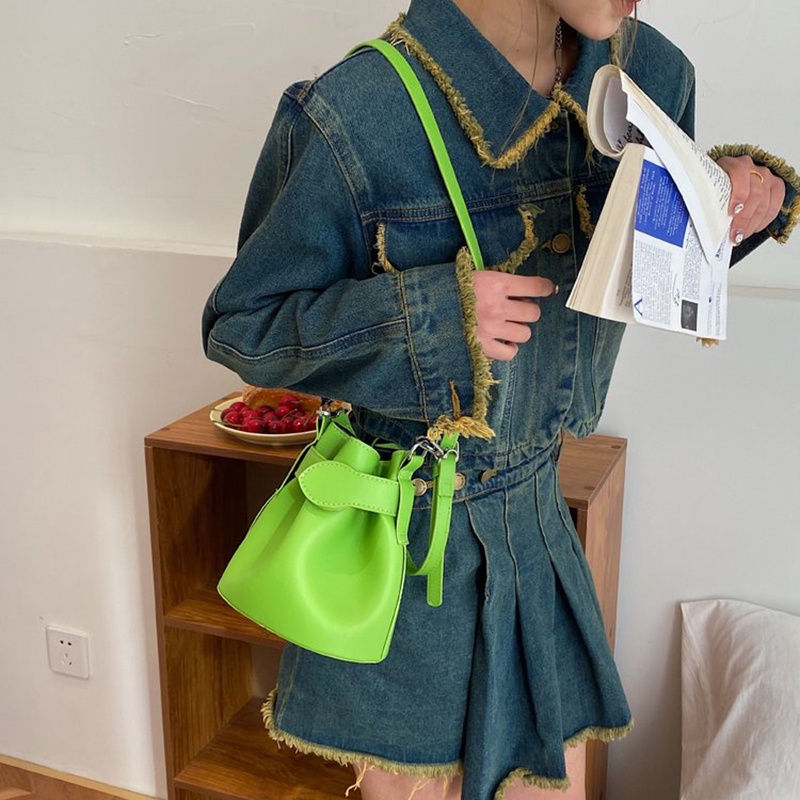 Túi Xách Đeo Vai Màu Sắc retro Cao Cấp Cho Nữ