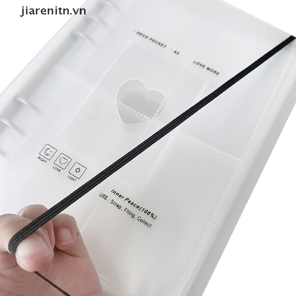 Jiarenitn A5 vn Sổ Nhật Ký Nhật Ký Sổ Lưu Trữ Ảnh Thần Tượng Hàn Quốc Agenda Planner Bullet vn