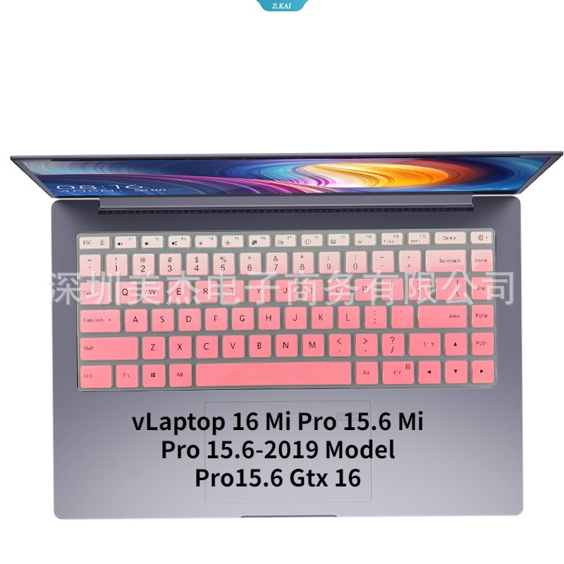 Miếng Dán Bảo Vệ Bàn Phím Bằng Silicon Cho Xiaomi 15.6 "16 Mi Pro15.6 Mi Pro 15.6-2019 Pro15.6 Gtx 16