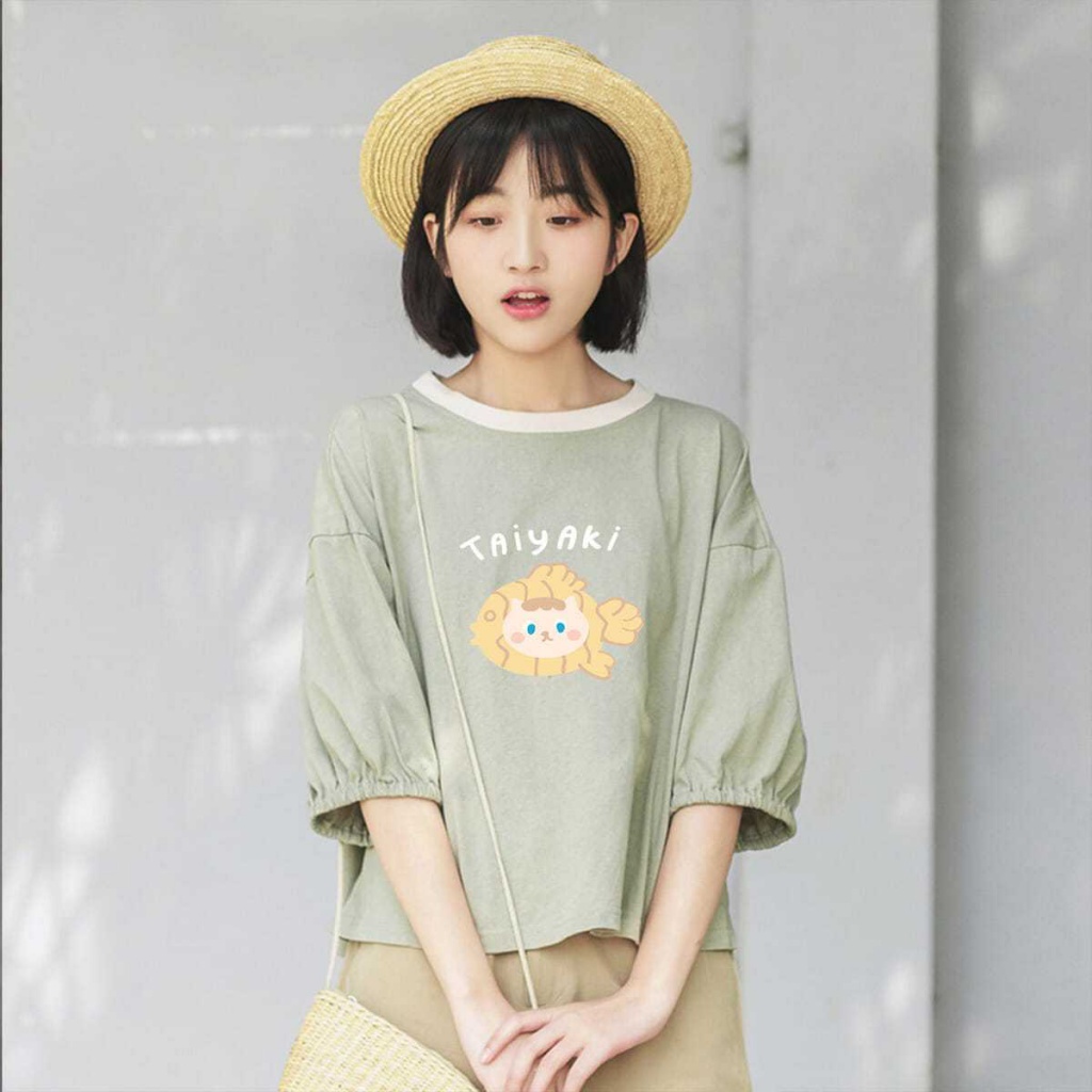 Áo Thun Tay Ngắn Năm Tấc Dáng Rộng In Họa Tiết Ngựa Vằn Phong Cách Hàn Quốc Thời Trang Xuân Hè 2023 Mi