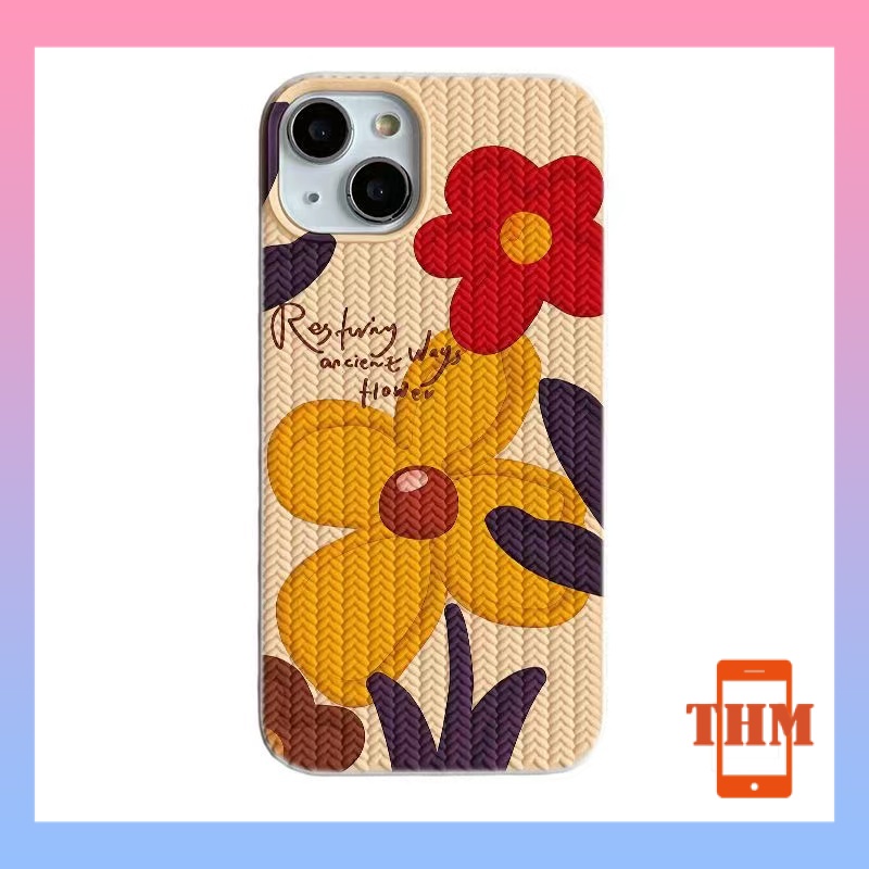 Ốp lưng iphone Tranh sơn dầu, hoa phục cổ, kim đan Cho Iphone 6 / 6S / 6splus / se / 7 / 7plus / 8 / 8plus / X / xs / xsmax / 11 / 12 / 13 / 14 / plus / pro / pro max-606
