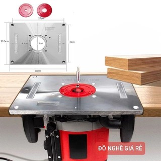 Tấm gá máy phay gỗ mặt máy phay bàn cốt 6-12mm