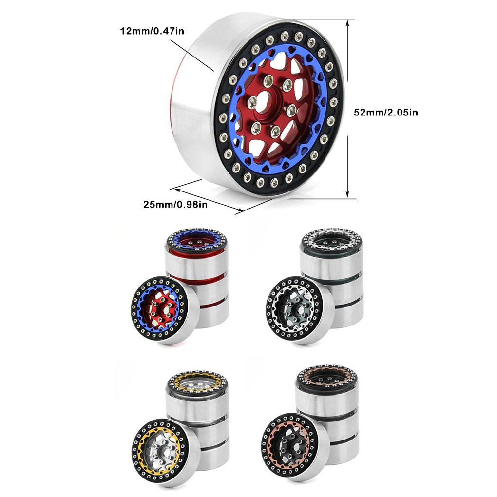 Trục Bánh Xe Bằng Kim Loại 1 9 Thay Thế Cho SCX10 trx4 RC