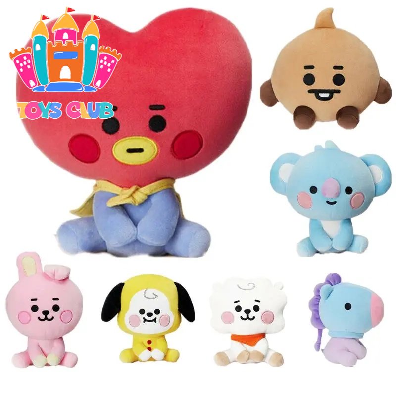 Doll BTS gấu bông BT21 toàn thân loại xịn cao lên đến 8-22Cm | Doll BT21