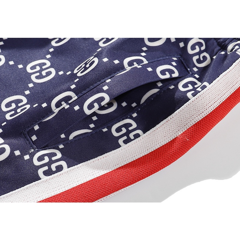 G8u-c Quần Short In Họa Tiết Đường Phố Cao Cấp Thời Trang Mới Nhất Phong Cách Mexico Cổ Điển