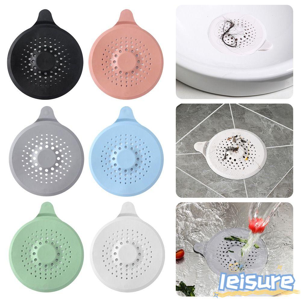Set 2 Nắp Đậy Cống Thoát Nước Bồn Rửa Chén Chống Rò Rỉ Tiện Dụng Ốp