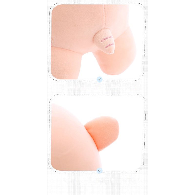 Thú Nhồi Bông Hình Heo Con Xinh Xắn Sáng Tạo