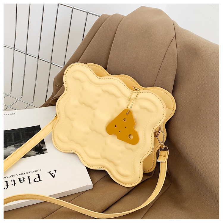 Túi Đeo Chéo Hình Vuông Nhỏ Màu Trơn Thời Trang Mùa Hè 2023 Mới Cho Nữ