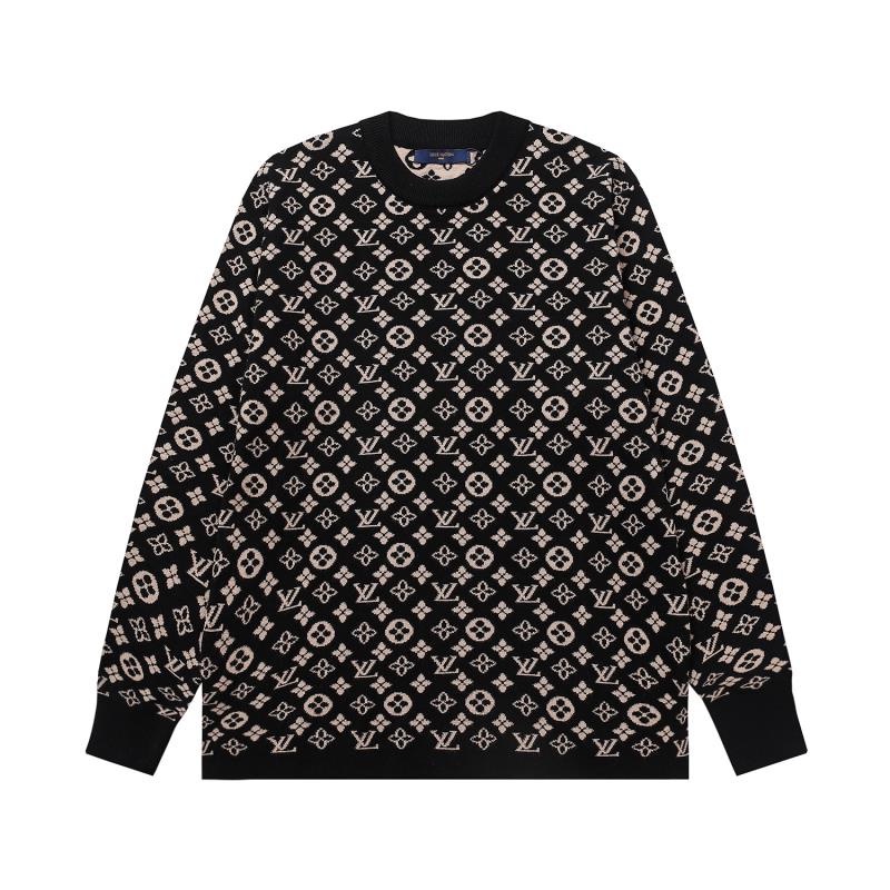 Áo Sweater Dệt Kim Phối Hai Màu Đen Trắng Thời Trang Cho Nam Giới L 8V8-2023s 620Htfgkkl