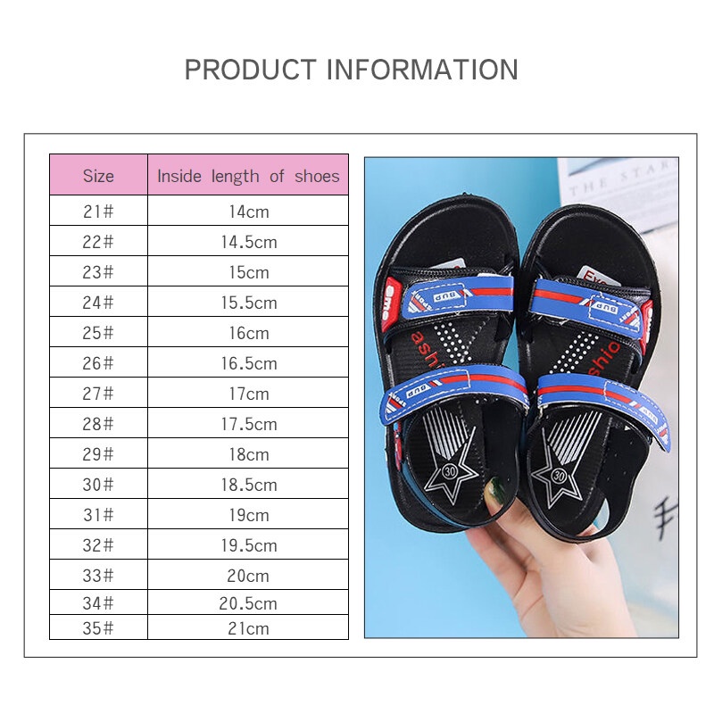 Dép MICHLEY có khóa dán đế mềm chống mài mòn họa tiết hoạt hình phong cách Hàn Quốc thoáng mát dành cho trẻ em