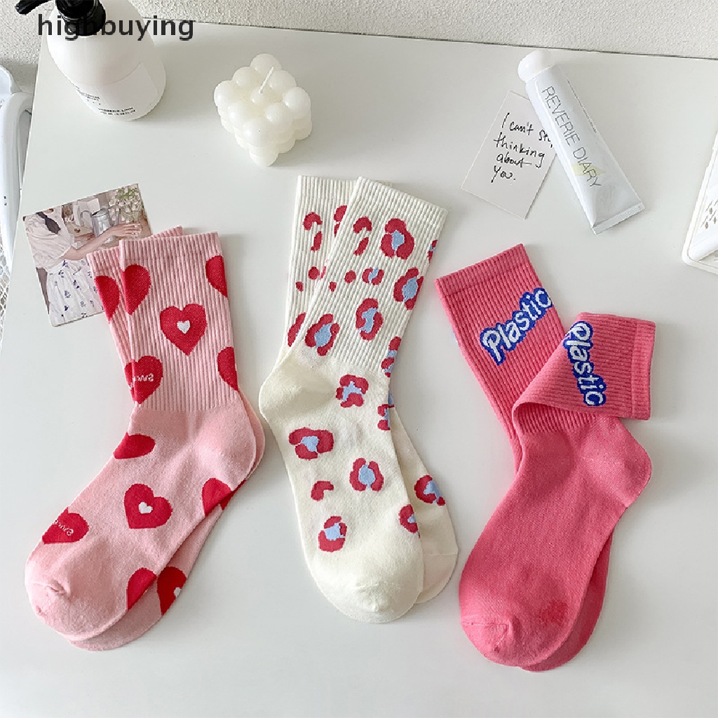 Đôi Vớ Cotton Họa Tiết Trái Cây Dễ Thương Cho Nữ