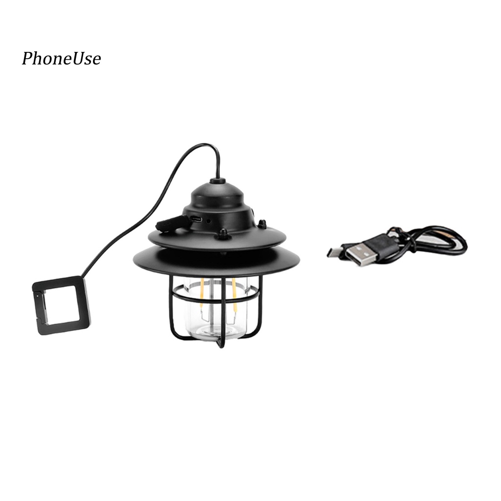 Đèn Treo Bằng PU Chống Nước IP44 Hai Chế Độ Sáng Tiện Dụng Cho Hoạt Động Ngoài Trời