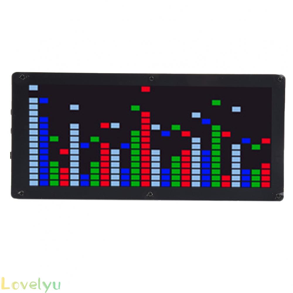 ⭐ Hot Sale ⭐Music Spectrum 5V1A ABS Atmosphere Display C256 LED VU Meter Universal