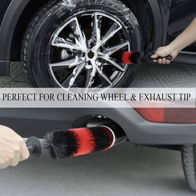 Chổi Lông Mềm 17Inch Vệ Sinh Bánh Xe Hơi Không Có Động Cơ