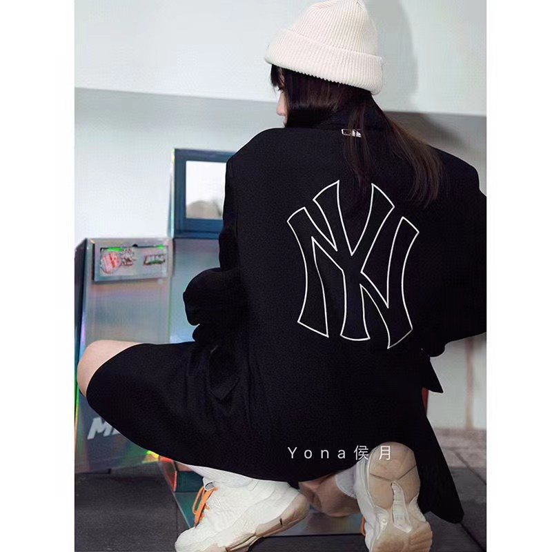 Áo Khoác Vest MLB Yankees NY Cỡ Lớn Thêu Nhãn Hàng Mới 2023 Cho Nam Và Nữ
