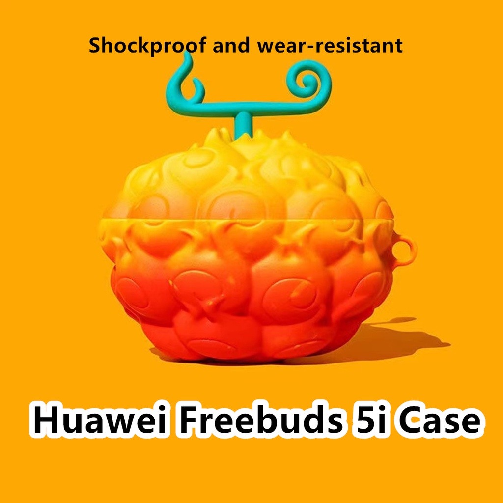 Vỏ Bảo Vệ Hộp Sạc Tai Nghe Huawei Freebuds 5i Màu Trơn Họa Tiết Phi Hành Gia Dễ Thương Chất Lượng Cao