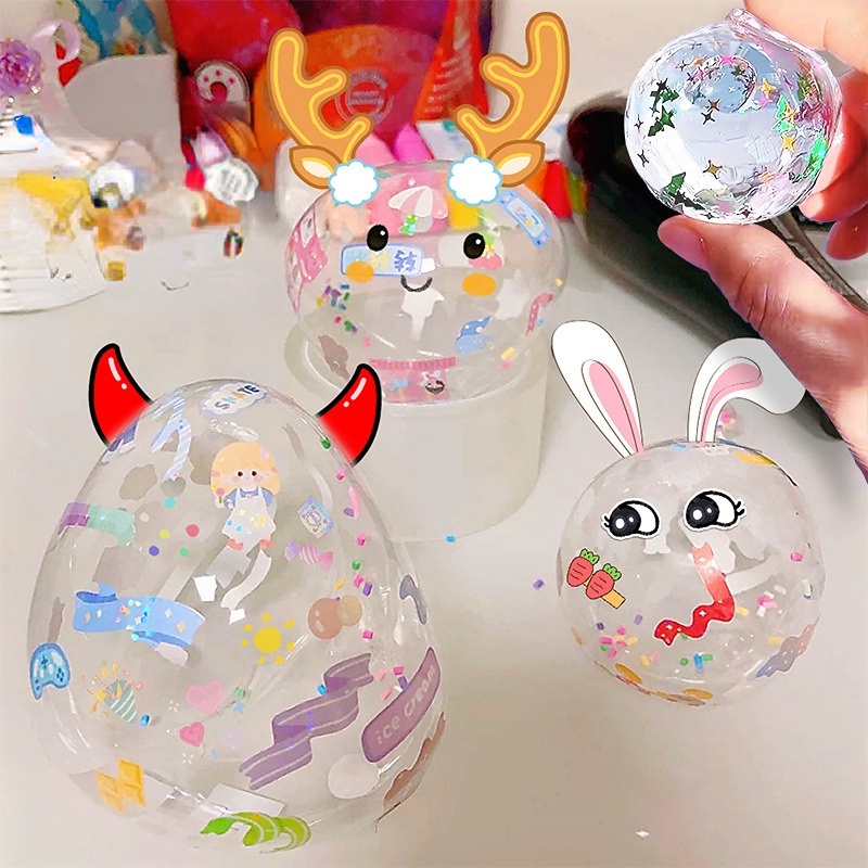 Đồ Chơi Thổi Bong Bóng Nước Tự Dính Rộng 5cm Dành Cho Trẻ Em