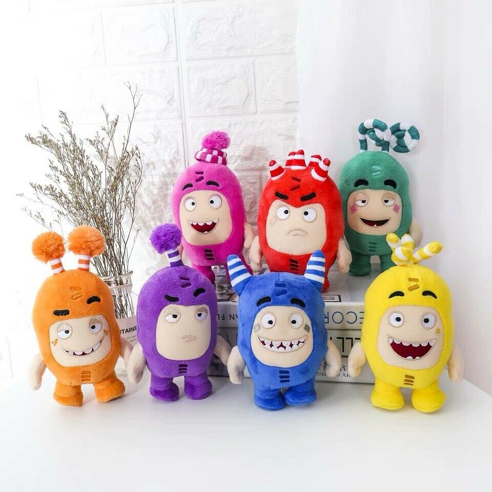 Búp Bê Nhồi Bông Oddbods 18cm / 25cm Dễ Thương