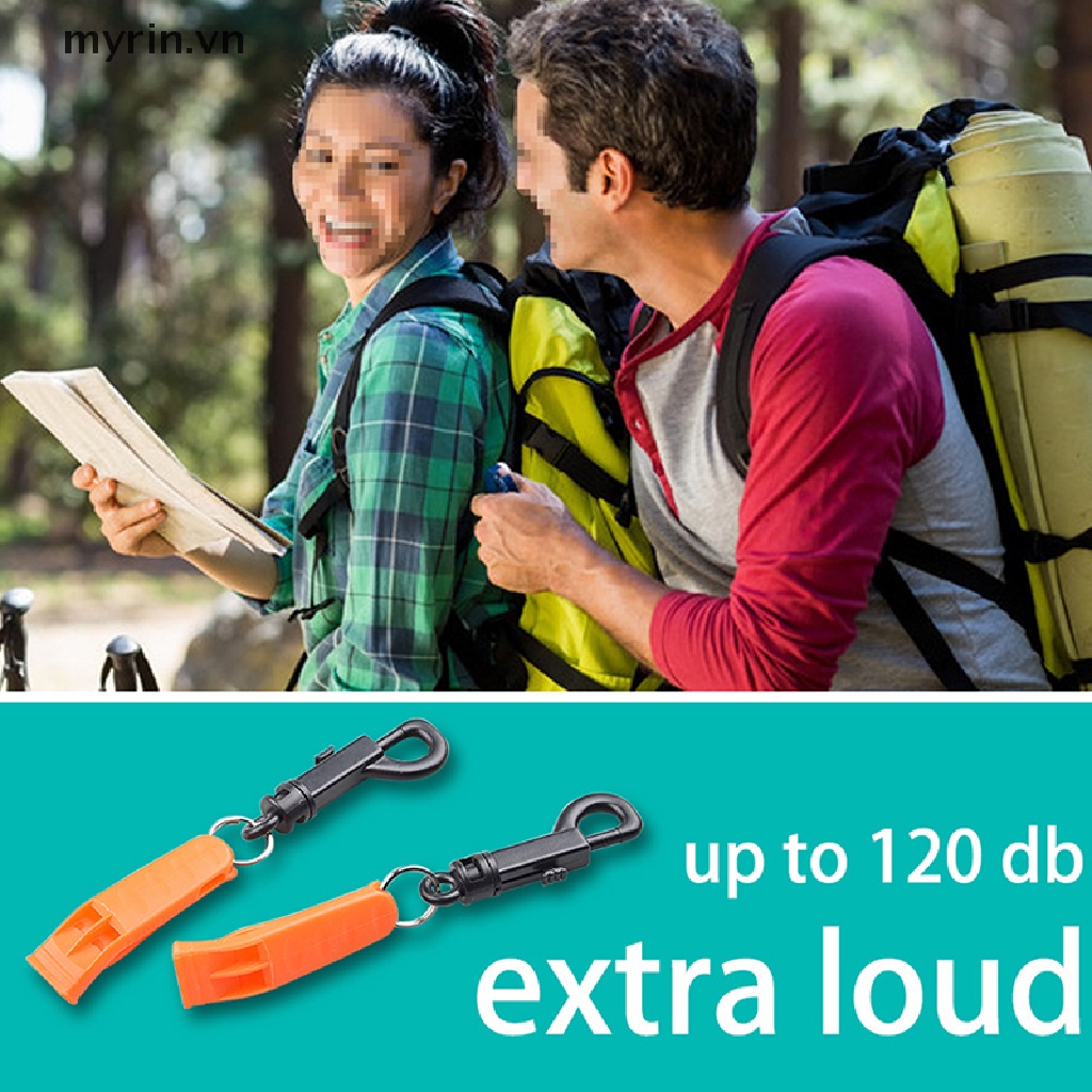 Set 1 / 5 Còi Thổi Đi Cắm Trại Bằng Nhựa PP An Toàn