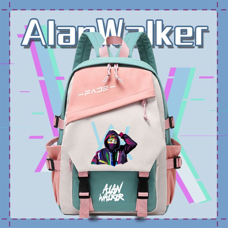 Avicii Alan Walker Alan Walker Schoolbag Nam Nữ Học Sinh Trung Học Cơ Sở DJ Ba Lô Điện Tử
