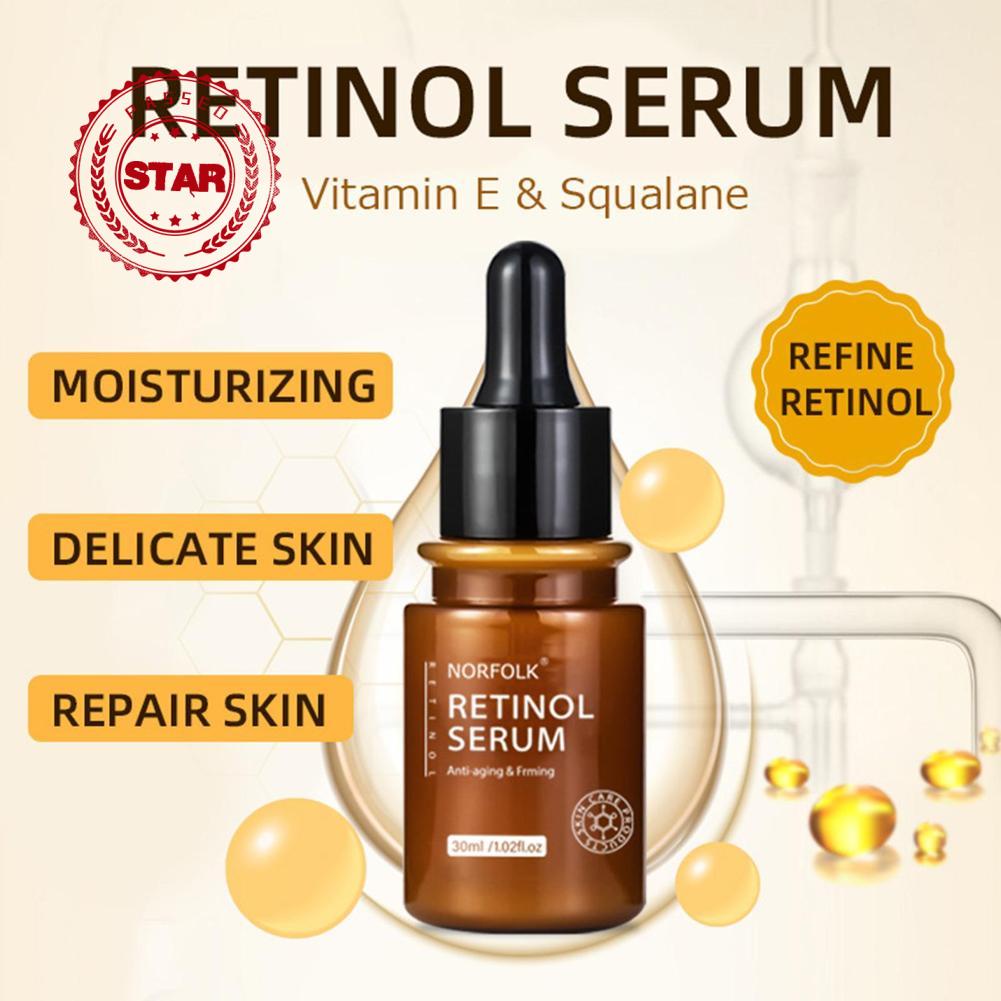 Serum Retinol 30ml 30ml X9U7 Giúp Làm Mờ Nếp Nhăn Ở Mũi