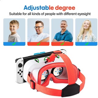 VR Headset for Nintendo Switch & Switch OLED 3D VR (Virtual Reality) Glasses NS VR Labo Goggles Headset