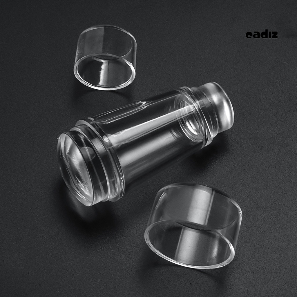 1 Bộ Dụng Cụ In Hình Móng Tay Hai Đầu Trong Suốt Thân Thiện Với Môi Trường