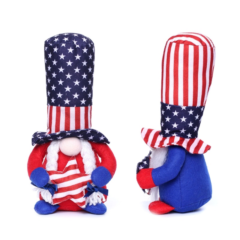 Mô Hình Nhân Vật Gnomes Nhồi Bông Trong Ngày Độc Lập 4th of July